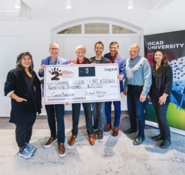 OCAD U Cheque Presentation